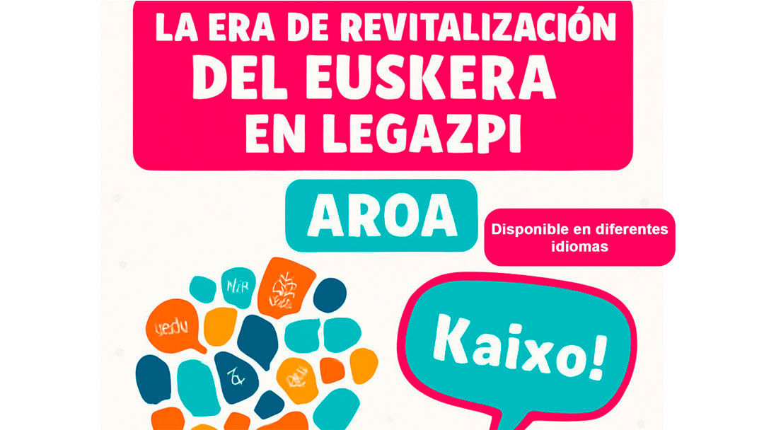 El resumen del Plan AROA de euskera ya está disponible en varios idiomas