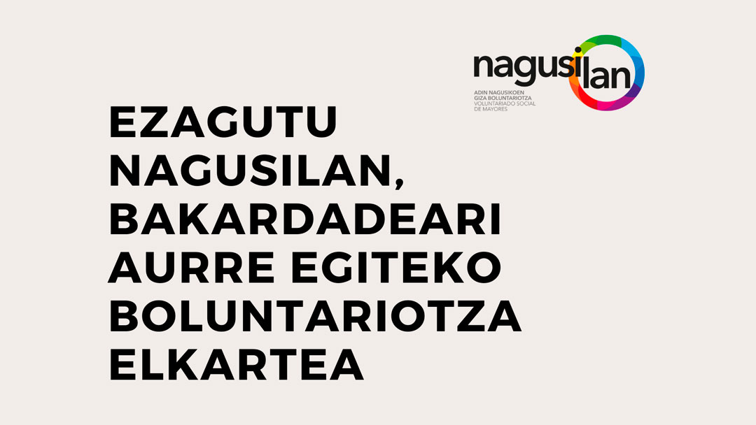 “Bakardadeari nola aurre egin” hitzaldia maiatzaren 29an 19:00etan Brinkolako Saloian