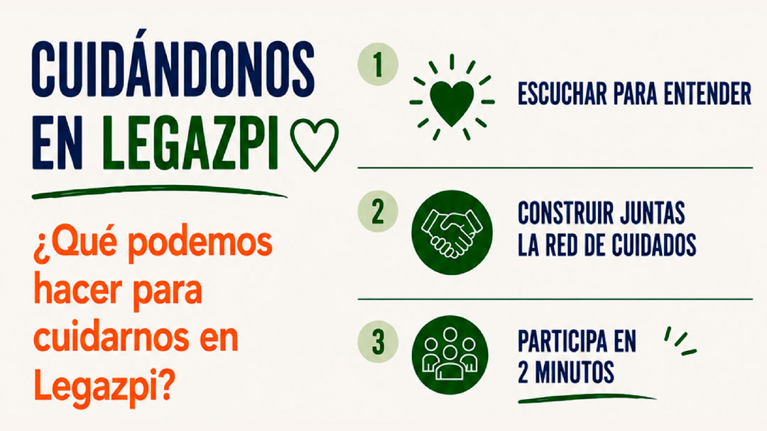 Elkar Zainduz Legazpin sale a la calle para escuchar a la ciudadanía