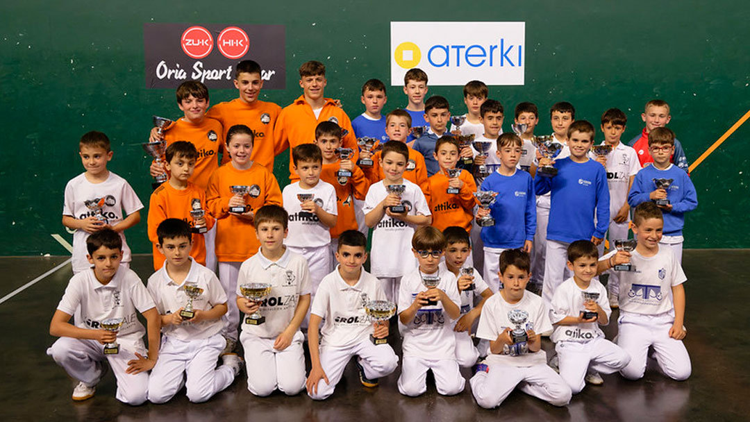 Herriarteko Haurren Pilota Txapelketako final erdiak jokatuko dira apirilaren 18an, larunbata, 15:45etatik aurrera Urbeltz Pilotalekuan