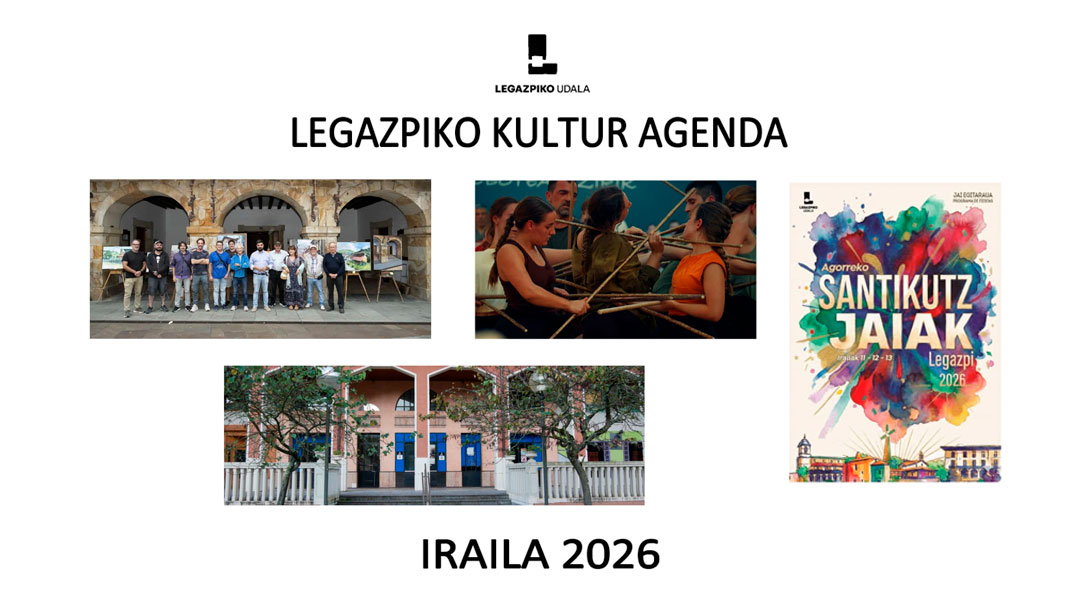 2026ko iraileko kultur egitaraua eta KZguneko eskaintza ikusgai