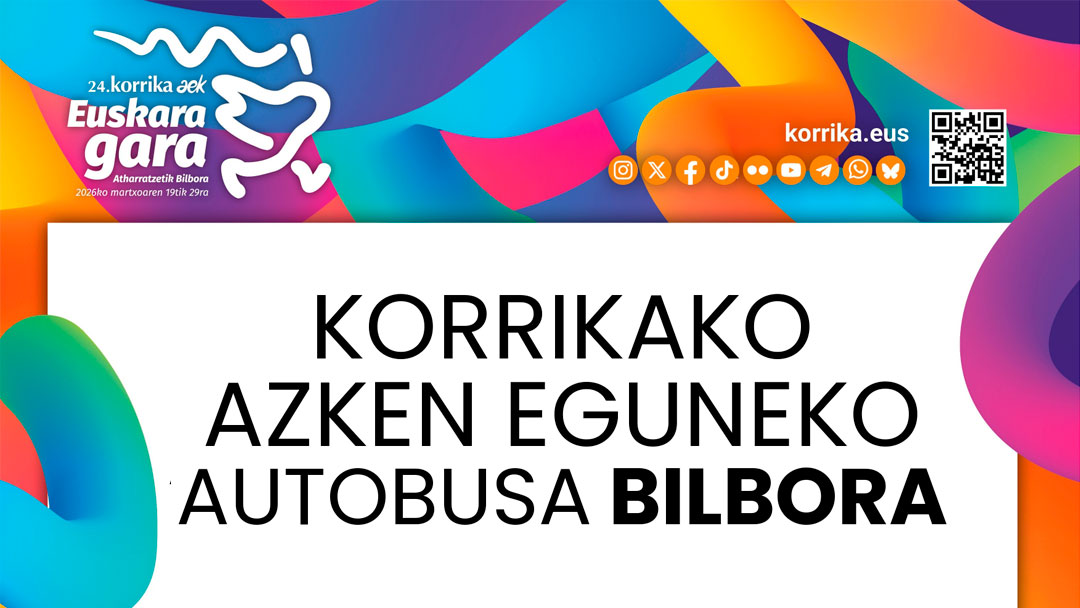 Doako autobusa Legazpi, Urretxu eta Zumarragatik Bilbon ospatuko den Korrikaren azken ekitaldirako