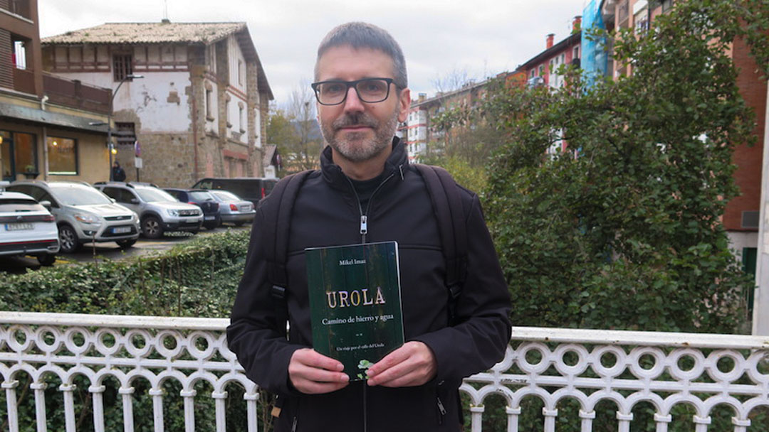 Liburu Aurkezpena: Urola. Camino de hierro y agua. Egilea: Mikel Imaz (Urretxu). Urtarrilak 29, Kultur Etxean