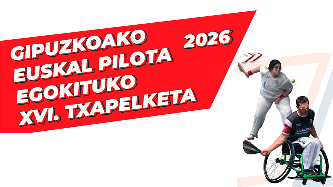 Legazpik Gipuzkoako XVI. Pilota Egokituko Txapelketa hartuko du larunbatean