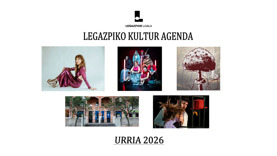 2026ko urriko kultur egitaraua eta KZguneko eskaintza ikusgai