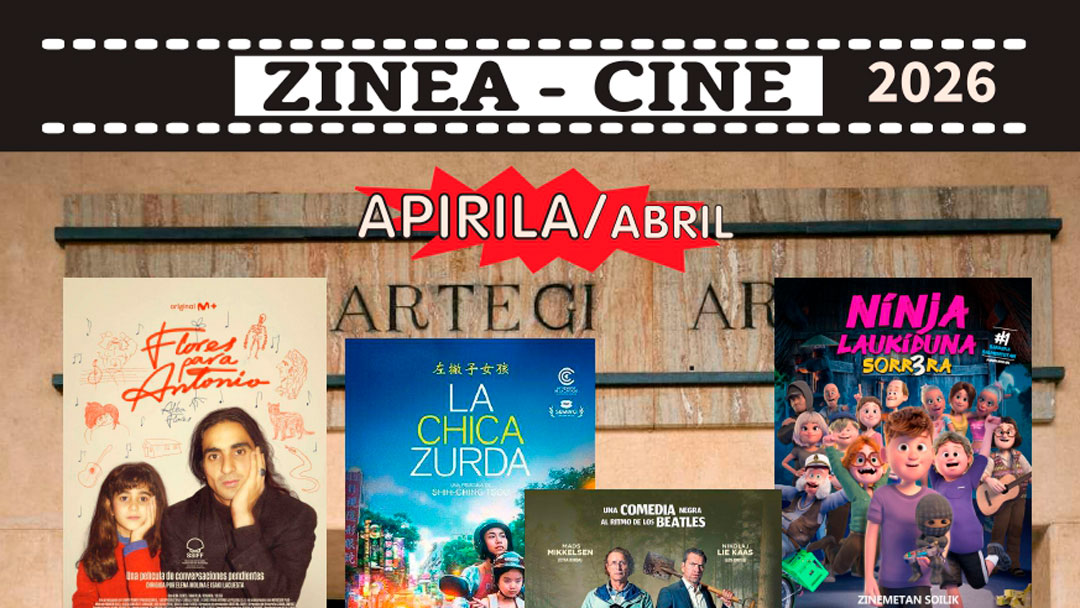 Zinea Latxartegi aretoan. Apirila