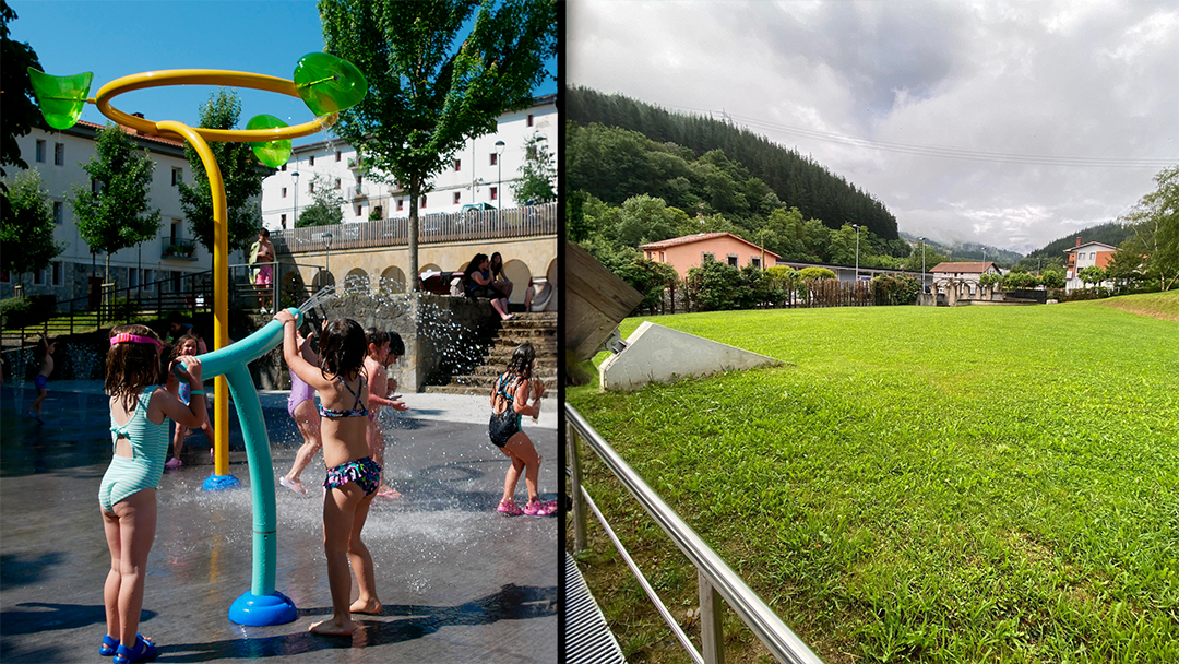 Ur txorroten parkea eta kiroldegiko solarium-a astelehenean zabalduko ditugu