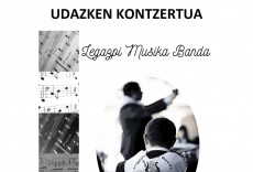 Concierto de Otoño de Legazpi Musika Banda en Latxartegi Aretoa