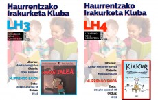 Haurrentzako irakurketa klubeko saioak Legazpiko Udal Liburutegian