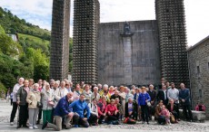 Romería a Arantzazu del pueblo de Legazpi