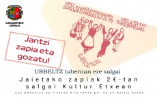 Jaietako zapiak salgai