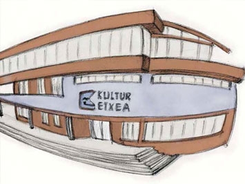 Diversos trabajos de reparación en la Casa de Cultura