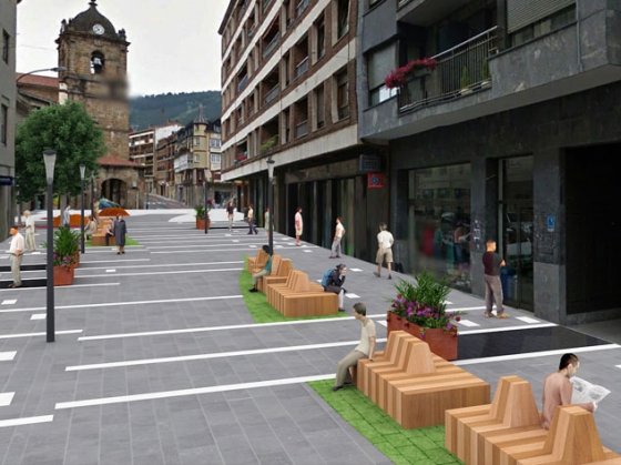El próximo 1 de junio comenzarán las obras de Kale Nagusia