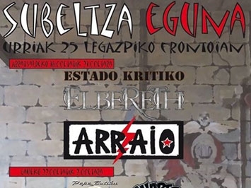 El próximo sábado el Subeltza Eguna en el frontón Urbeltz
