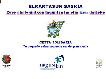 En marcha de nuevo la 'Cesta Solidaria'
