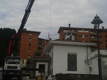 Se acabaron las goteras en el Gaztetxe