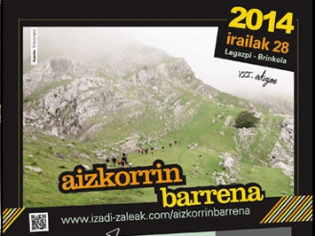 Aizkorrin Barrena Mendi Martxa irailaren 28an