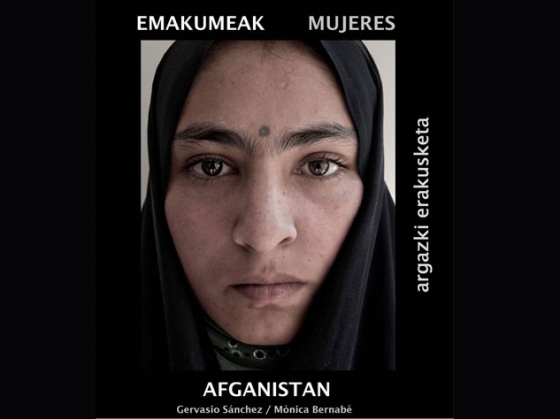 Emakumeak. Afganistan. Erakusketa Kultur Etxean urriaren 16tik 30era