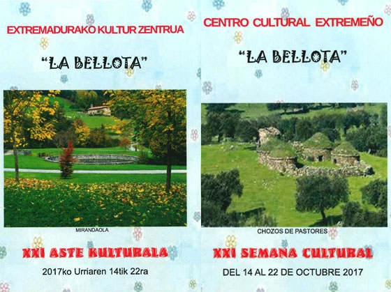El centro cultural extremeño “La Bellota” ha organizado la XXI Semana Cultural