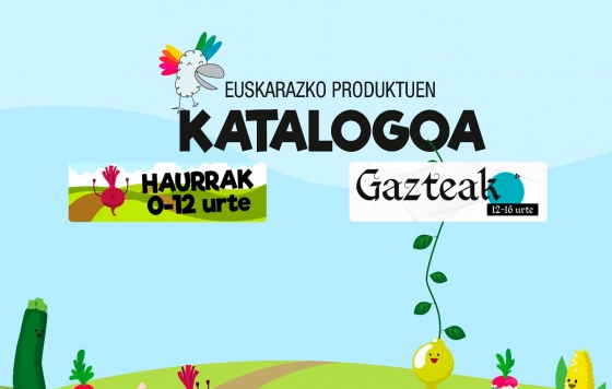 Catálogo de productos en euskera