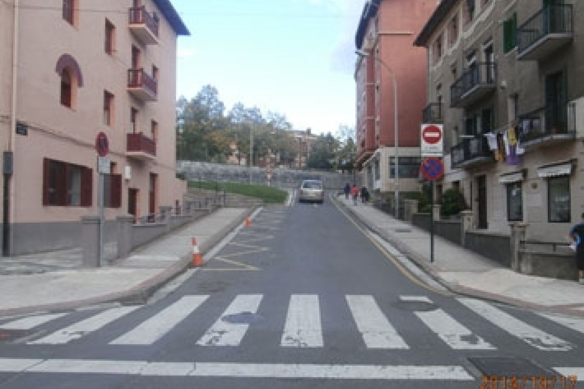 Serenaneko aldapan saneamendu eta urbanizazio lanak