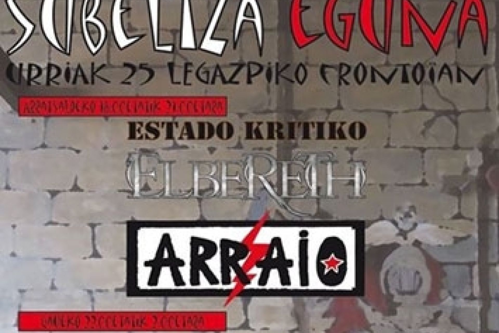 El próximo sábado el Subeltza Eguna en el frontón Urbeltz