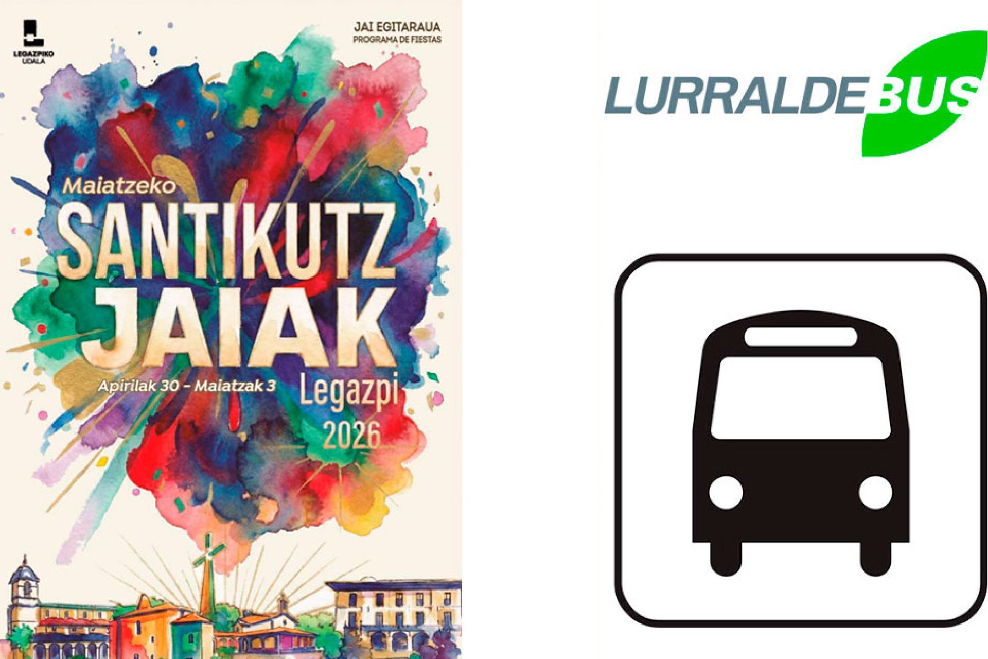 Santikutz jaietarako gaueko autobus zerbitzua