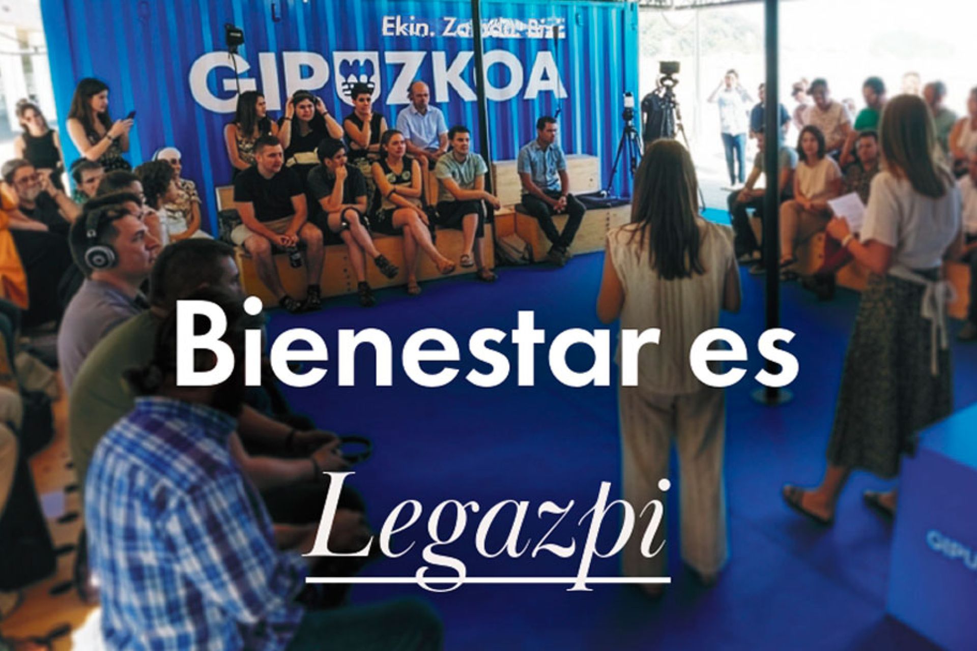 La “Plaza del Bienestar” estará en Legazpi los días 26 y 27 de marzo
