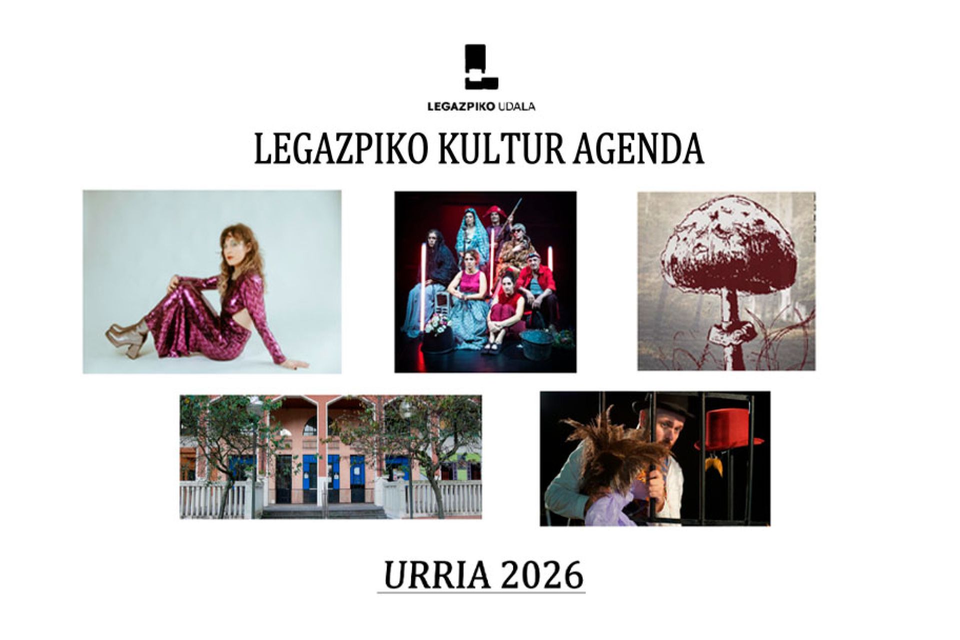 2026ko urriko kultur egitaraua eta KZguneko eskaintza ikusgai