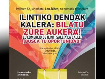 Ilintiko dendak kalera Laubiden larunbata, irailaren 6an