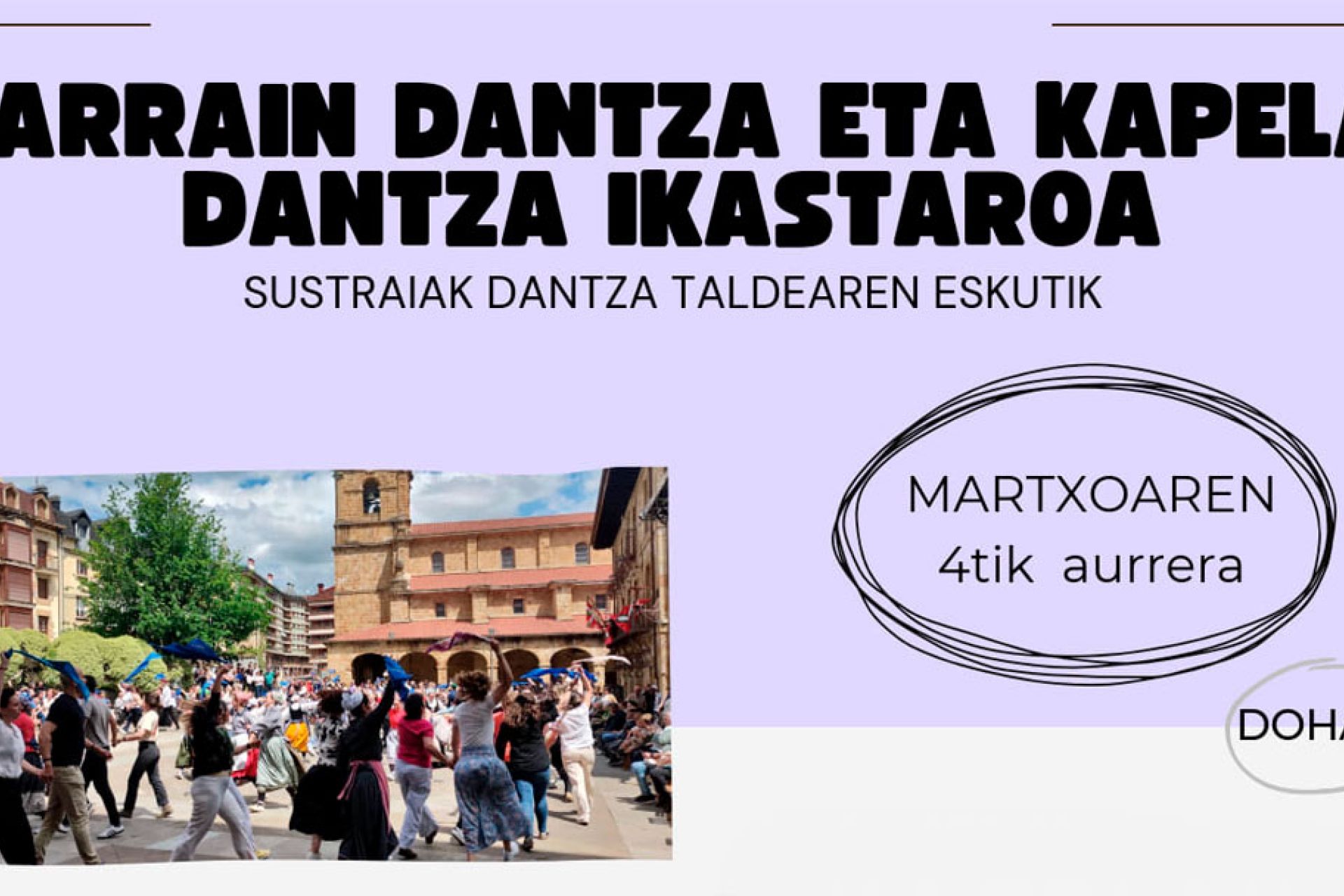 Larrain Dantza eta Kapela Dantza Ikastaroa 2026, azken txanpa