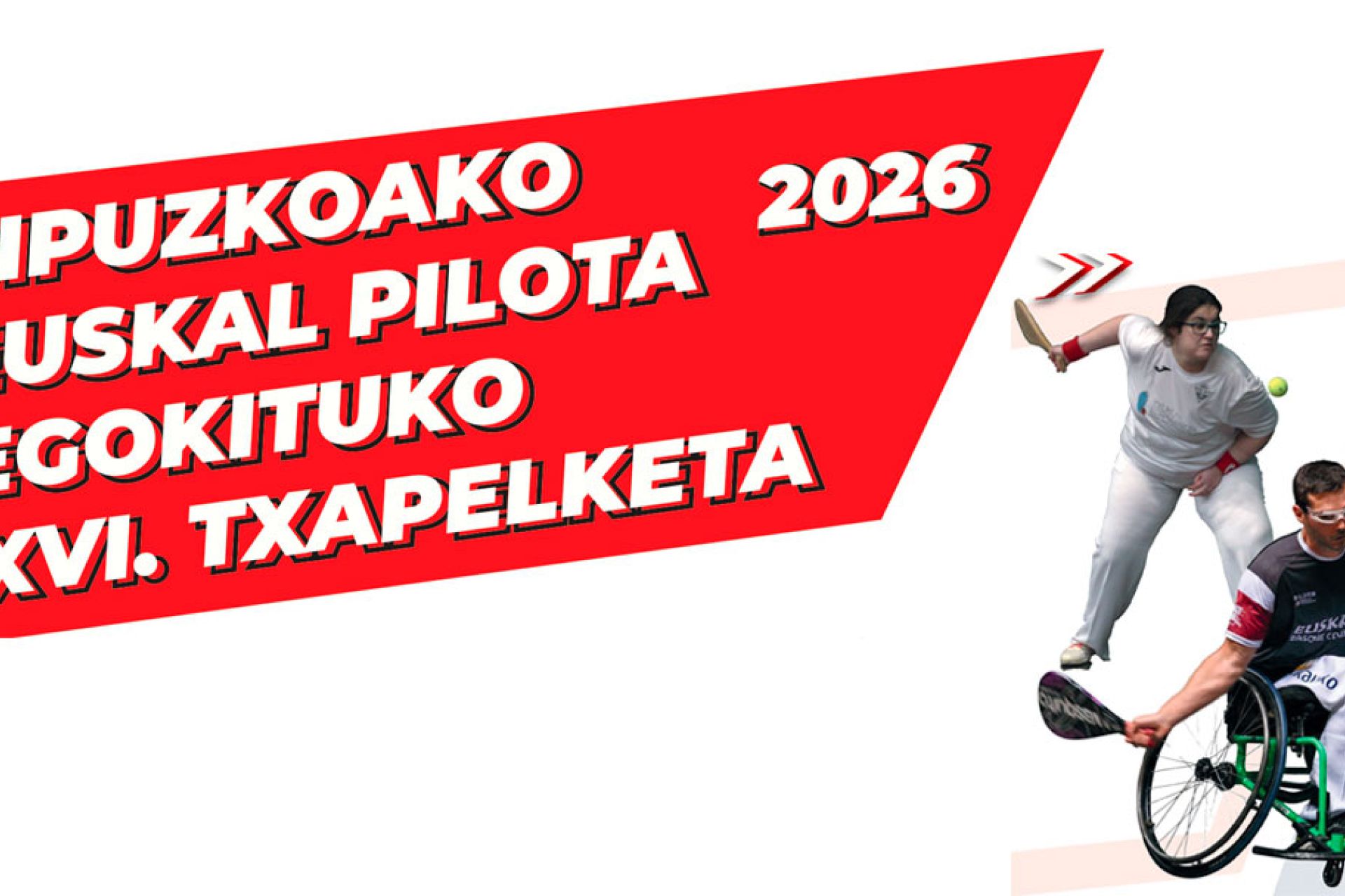 Legazpik Gipuzkoako XVI. Pilota Egokituko Txapelketa hartuko du larunbatean