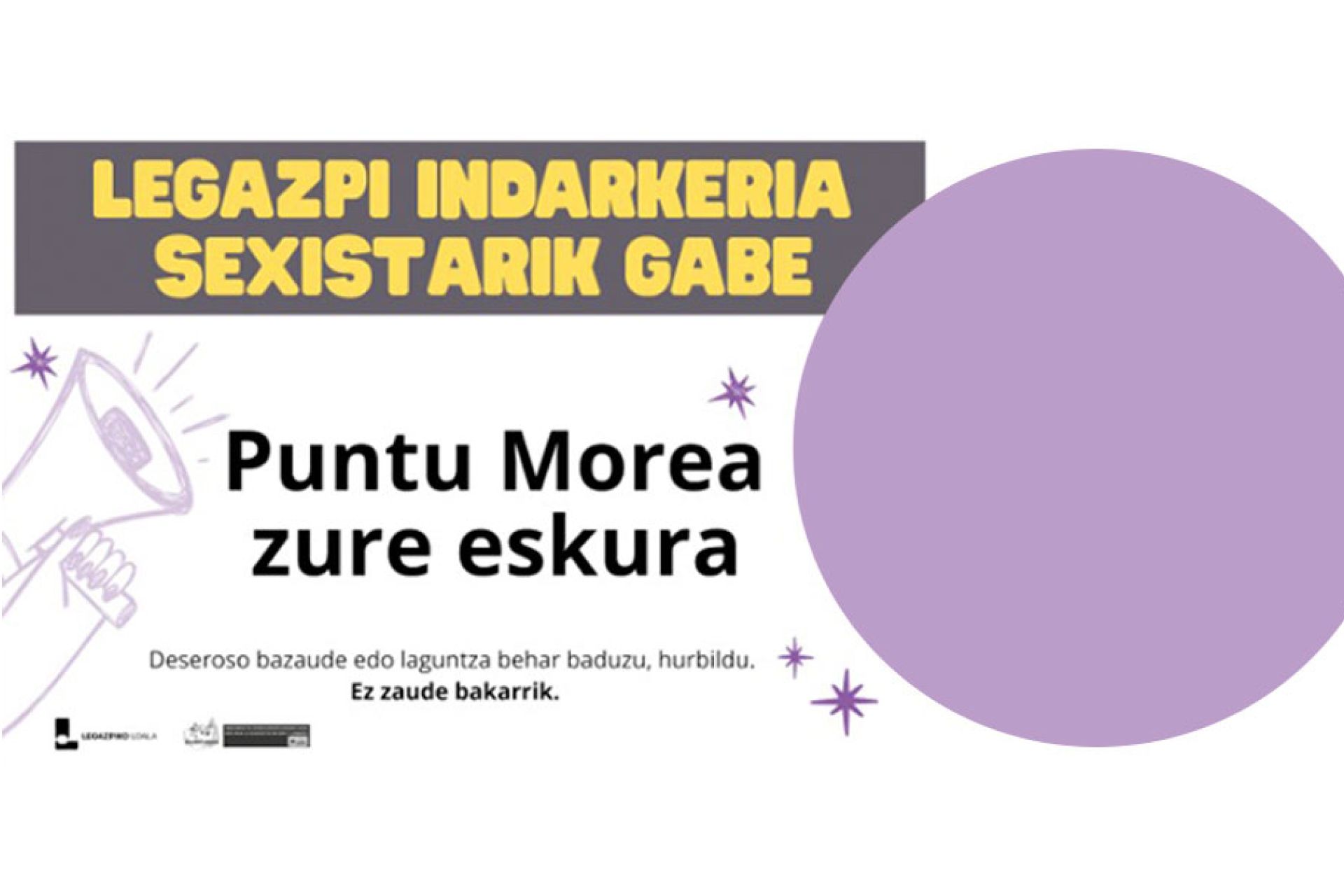 Agorreko Santikutzetan Puntu Morea egongo da berriro, jai seguru eta berdintasunaren aldeko apustuan