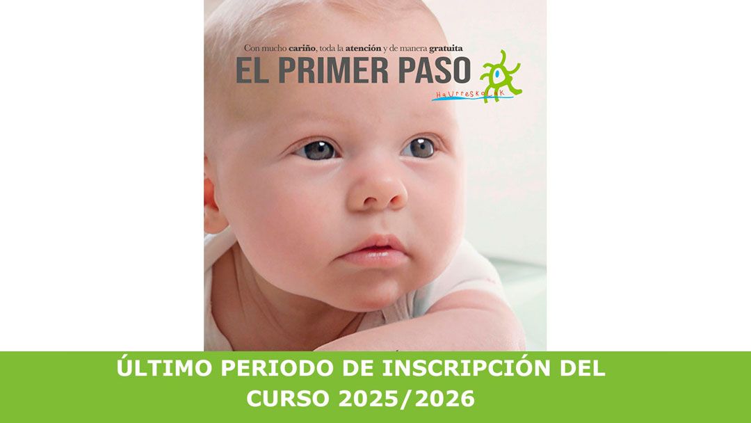 Se abre el último periodo de inscripción para incorporarse a la haurreskola en el curso 2025-2026