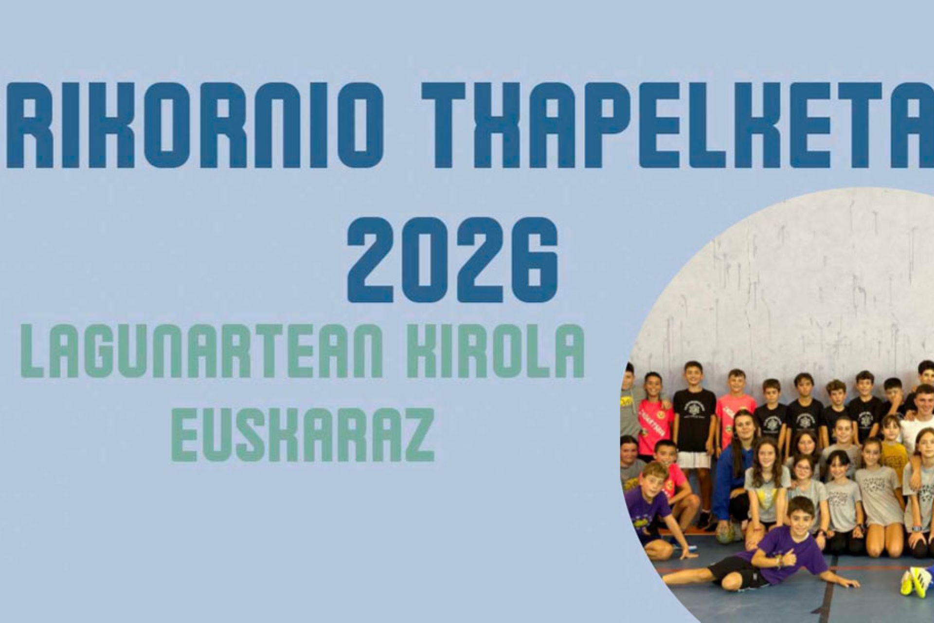“Trikornio txapelketa” urriaren 3an Olamendi eskolako kantxan LHko 5. eta 6. eta DBHko 1. eta 2.mailakoentzat