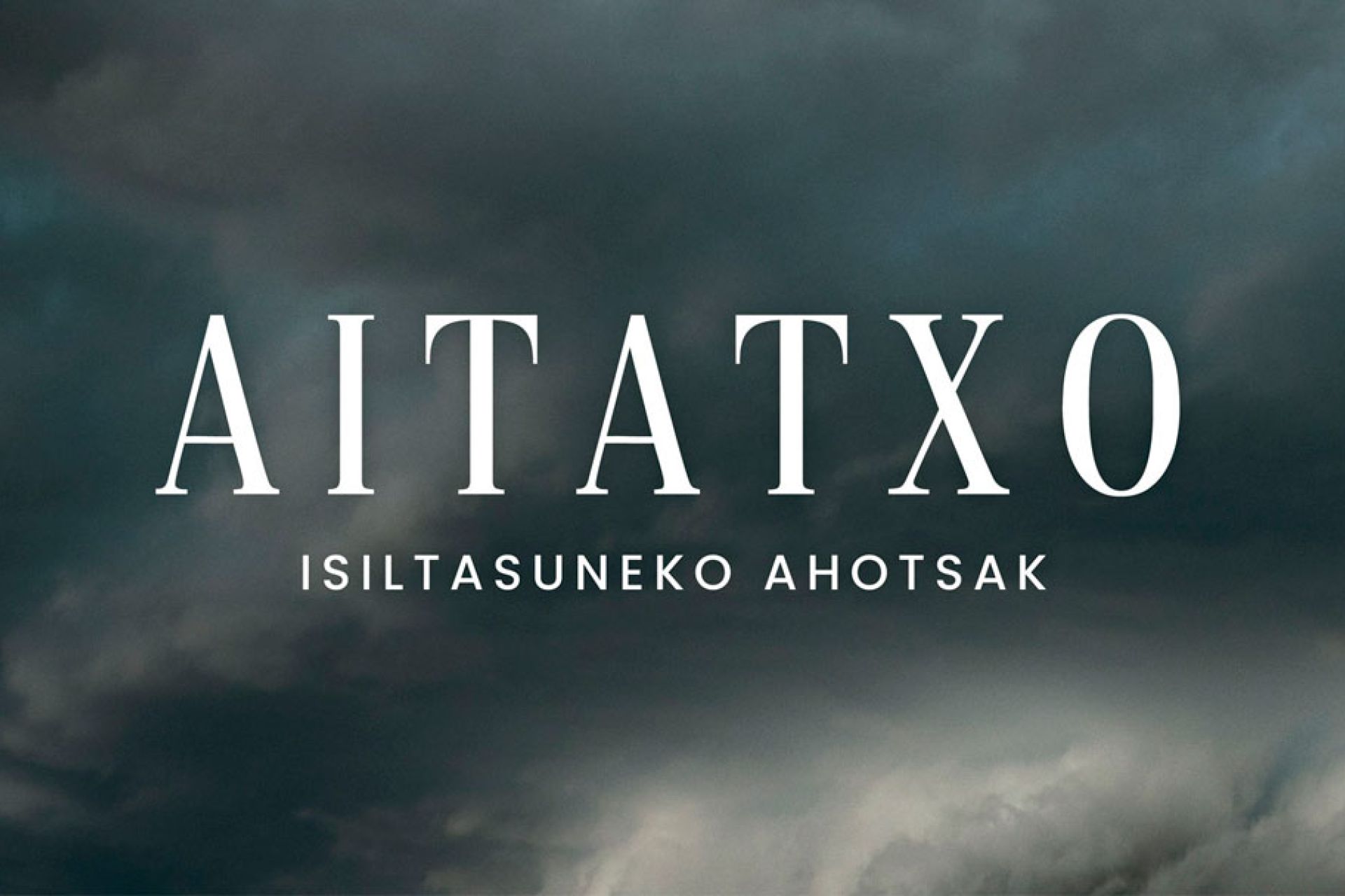 Legazpiko Udalak, Zine Klubak eta Esku Hutsik elkarteak "Aitatxo" dokumentalaren proiekzioa eta mahaingurua antolatu dute urriaren 23rako